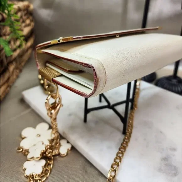 Authentic Louis Vuitton Suhali Leather Wallet Crossbody Conversion W/ Dust Bag - Picture 6 of 17